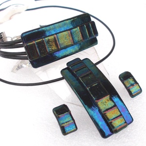 Smaragd fények ékszerszett , ajándék névnapra születésnapra. - ékszer - ékszerszett - Meska.hu