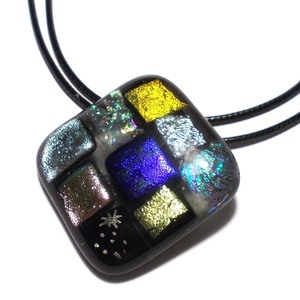 Dichroic fények nyaklánc. - Meska.hu