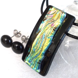 Vízesés szivárványfenyben ékszerszett , ajándék nőknek, lányoknak, karácsonyra, névnapra, születésnapra. - ékszer - ékszerszett - Meska.hu