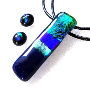AKCIÓ! Dichroic fények ékszerszett. - ékszer - ékszerszett - Meska.hu