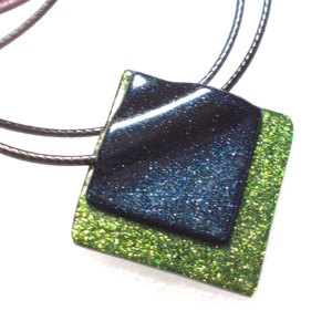 Aventurin duó nyaklánc, ajándék névnapra, születésnapra., Ékszer, Nyaklánc, Medál, Ékszerkészítés, Üvegművészet, MESKA