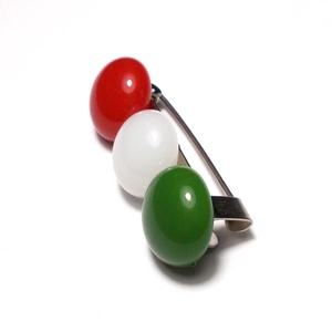  Kokárda kitűző. - ékszer - kitűző és bross - Meska.hu