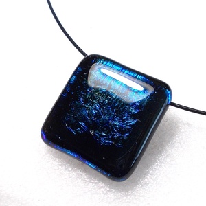 Mélykék óceán nyaklánc. - ékszer - ékszerszett - Meska.hu