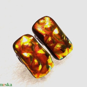 Lángolás dichroic ékszerszett. - ékszer - ékszerszett - Meska.hu