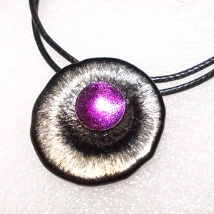  OVÁLIS!  Gyöngykagyló dichroic ékszerszett , ajándék névnapra, születésnapra. - ékszer - ékszerszett - Meska.hu