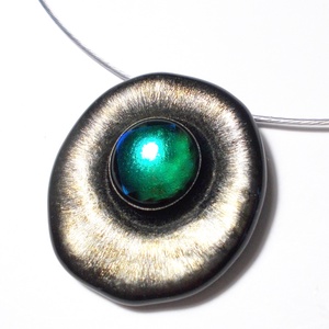  Gyöngykagyló dichroic ékszerszett , ajándék névnapra, születésnapra. - ékszer - ékszerszett - Meska.hu