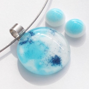 Fátyolfelhő ékszerszett. - ékszer - ékszerszett - Meska.hu