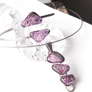 NEMESACÉL!  Magnólia dichroic ékszerszett. - ékszer - ékszerszett - Meska.hu  NEMESACÉL!  Magnólia dichroic ékszerszett. - ékszer - ékszerszett - Meska.hu