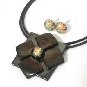 Virágzó csokoládé nyaklánc, ajándék karácsonyra, névnapra születésnapra. - ékszer - nyaklánc - medál - Meska.hu