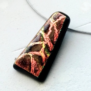 Lazacos-arany fények  nyaklánc, ajándék névnapra. - Meska.hu