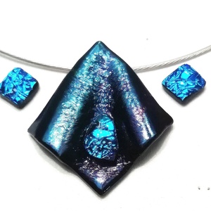 NEMESACÉL!  Kék fények, ajándék névnapra születésnapra. - ékszer - ékszerszett - Meska.hu