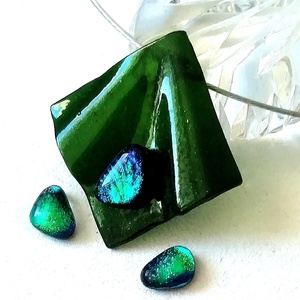 NEMESACÉL!  Kék-zöld fények, ajándék névnapra születésnapra. - Meska.hu