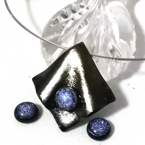 NEMESACÉL! Levendula metálfényben ékszerszett, ajándék névnapra születésnapra. - Meska.hu