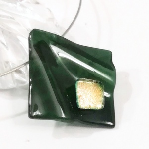 Aranyló smaragd trendi nyaklánc, ajándék névnapra, születésnapra. - ékszer - ékszerszett - Meska.hu