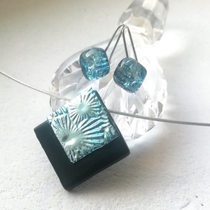 AKCIÓ!  NEMESACÉL!  Ezüstkék csillagok ékszerszett. - ékszer - ékszerszett - Meska.hu