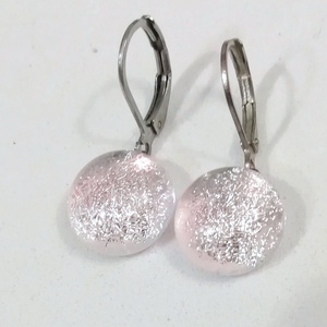  Csillaghullás rózsafényben kapcsos  fülbevaló, ajándék  névnapra, születésnapra. - Meska.hu