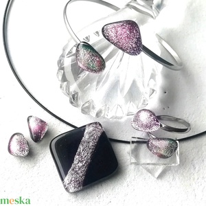 NEMESACÉL! Exkluzív magnólia ékszerszett. - Meska.hu