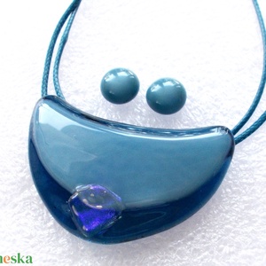 Akció! Delfin hajlított ékszerszett ajándék névnapra, születésnapra. - ékszer - ékszerszett - Meska.hu