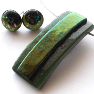 NEMESACÉL!  Bronzos moha ékszerszett , ajándék névnapra születésnapra. - ékszer - ékszerszett - Meska.hu