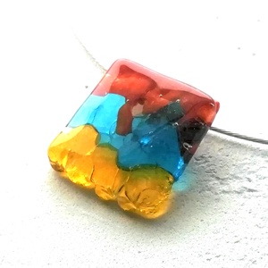 NEMESACÉL!  Színek fúziója ékszerszett.  - ékszer - nyaklánc - medálos nyaklánc - Meska.hu