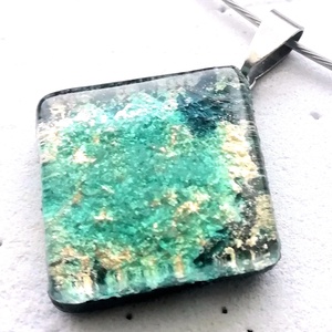 NEMESACÉL!  Türkiz - arany fúzió ékszerszett. - Meska.hu