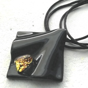 NEMESACÉL!  Arany-fekete ékszerszett, ajándék névnapra születésnapra. - ékszer - ékszerszett - Meska.hu