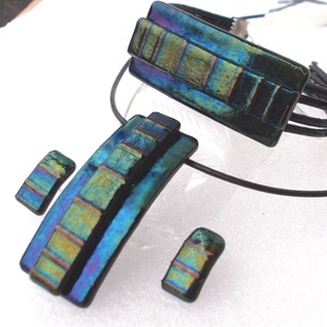 Smaragd fények ékszerszett , ajándék névnapra születésnapra. - Meska.hu