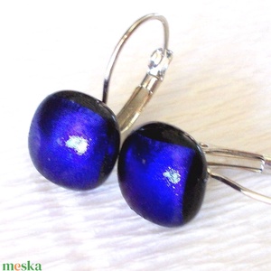 NEMESACÉL! Ezüstkék selyem hullámok ékszerszett, ajándék nőknek névnapra, születésnapra. - ékszer - ékszerszett - Meska.hu