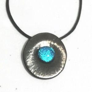 OVÁLIS! Gyöngykagyló dichroic ékszerszett , ajándék névnapra, születésnapra. - ékszer - ékszerszett - Meska.hu