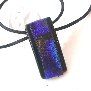 AKCIÓ! Türkiz - kék - arany dichroic ékszerszett., Ékszer, Ékszerszett, Ékszerkészítés, Üvegművészet, MESKA