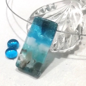 Tengeri színjáték, ékszerszett . - Meska.hu