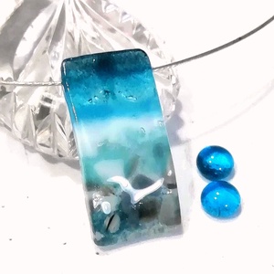 Tengeri színjáték, ékszerszett . - ékszer - ékszerszett - Meska.hu