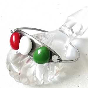 NEMESACÉL!  Nemzeti színű karkötő. . - Meska.hu