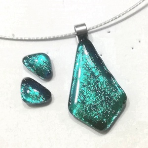 NEMESACÉL! Smaragd ragyogás ékszerszett - ékszer - ékszerszett - Meska.hu