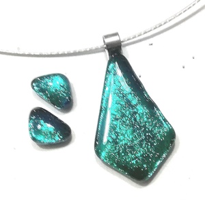 NEMESACÉL! Smaragd ragyogás ékszerszett - ékszer - ékszerszett - Meska.hu