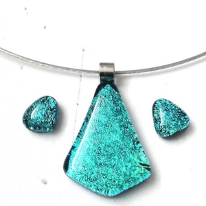 NEMESACÉL! Türkiz ragyogás ékszerszett - ékszer - ékszerszett - Meska.hu