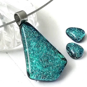 NEMESACÉL! Türkiz ragyogás ékszerszett, Ékszer, Ékszerszett, Ékszerkészítés, Üvegművészet, MESKA