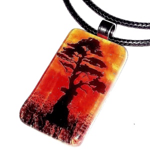 NEMESACÉL!  Afrikai tájkép nyaklánc - Meska.hu