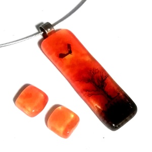 NEMESACÉL!  Afrikai tájkép ékszerszett. - ékszer - ékszerszett - Meska.hu