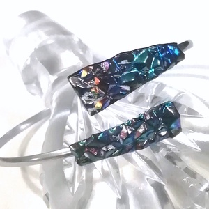 NEMESACÉL! Színes piramisok karkötő, ajándék nőnapra. - Meska.hu