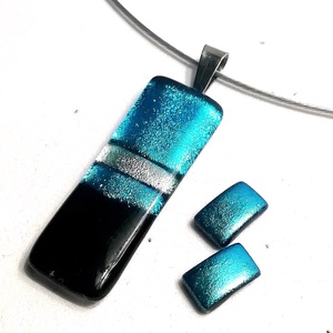 Dichroic fények ékszerszett. - Meska.hu