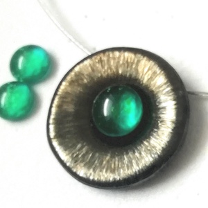  Gyöngykagyló dichroic ékszerszett , ajándék névnapra, születésnapra. - ékszer - ékszerszett - Meska.hu