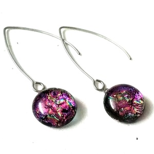 ORVOSI FÉM !  Magnólia trendi  fülbevaló  , ajándék  névnapra, születésnapra. - ékszer - fülbevaló - lógó fülbevaló - Meska.hu