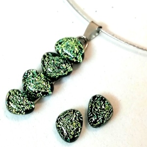 NEMESACÉL! Exkluzív arany-aqua ékszerszett.  - ékszer - ékszerszett - Meska.hu