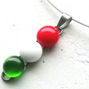 NEMESACÉL!  Nemzeti színű ékszerszett.  - ékszer - ékszerszett - Meska.hu