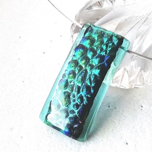 NEMESACÉL!  Türkiz fények trendi klipszes ékszerszett. - ékszer - ékszerszett - Meska.hu