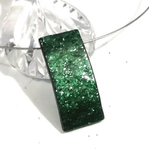 Zöld aventurin  nyaklánc, ajándék névnapra., Ékszer, Nyaklánc, Medál, , MESKA