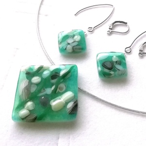 NEMESACÉL! Türkiz  tenger kincsei ékszerszett. - ékszer - ékszerszett - Meska.hu