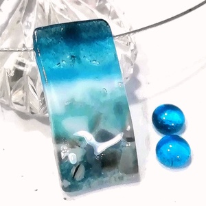 Tengeri színjáték, ékszerszett . - Meska.hu