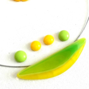 NEMESACÉL!  Tavaszi nárcisz íves ékszerszett, ajándék nőknek, lányoknak névnapra, születésnapra. - ékszer - ékszerszett - Meska.hu